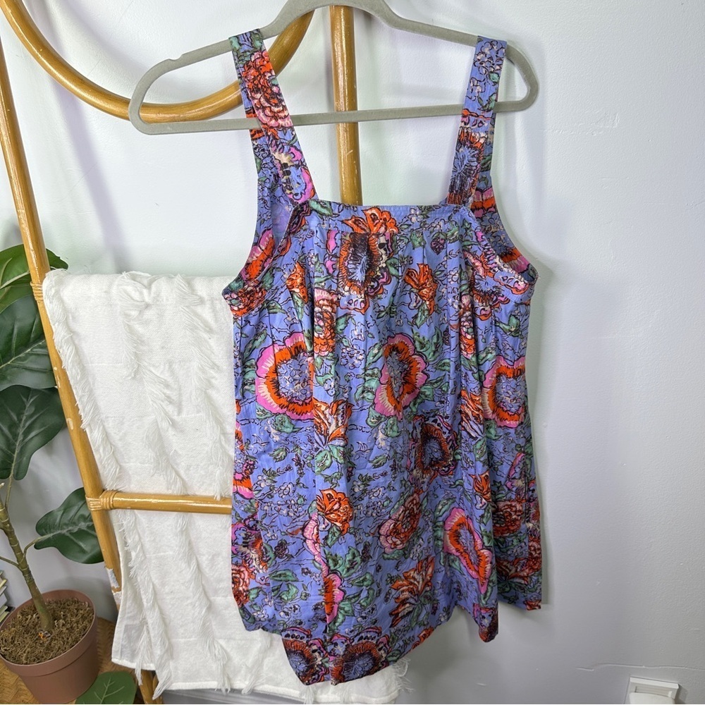 Cleobella Purple Floral Padama Mini Dress sz M - Picture 9 of 10